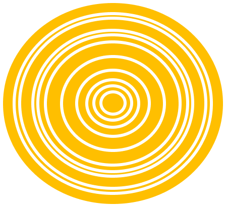 circle at the corner of page